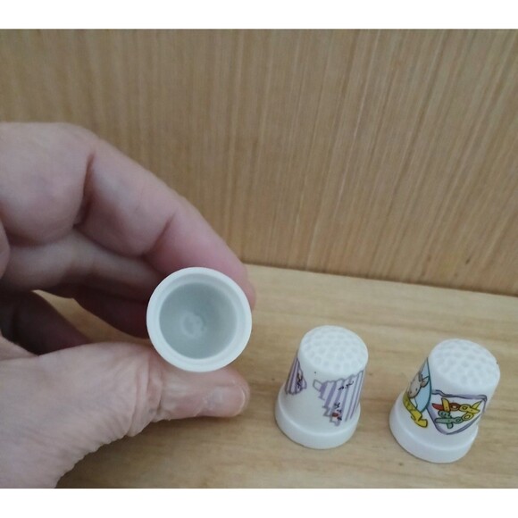 Muffy VanderBear Collection The Sewing Lesson Thimbles Muffy Hoppy Fluffy - Picture 7 of 12